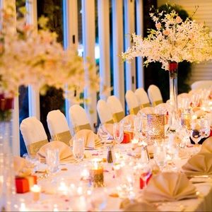 Pottery barn votive/pillar hurricane